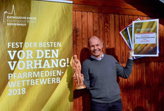 Dreifach-Auszeichnung für Markus Lahner, Pfarre Unterheiligenstadt